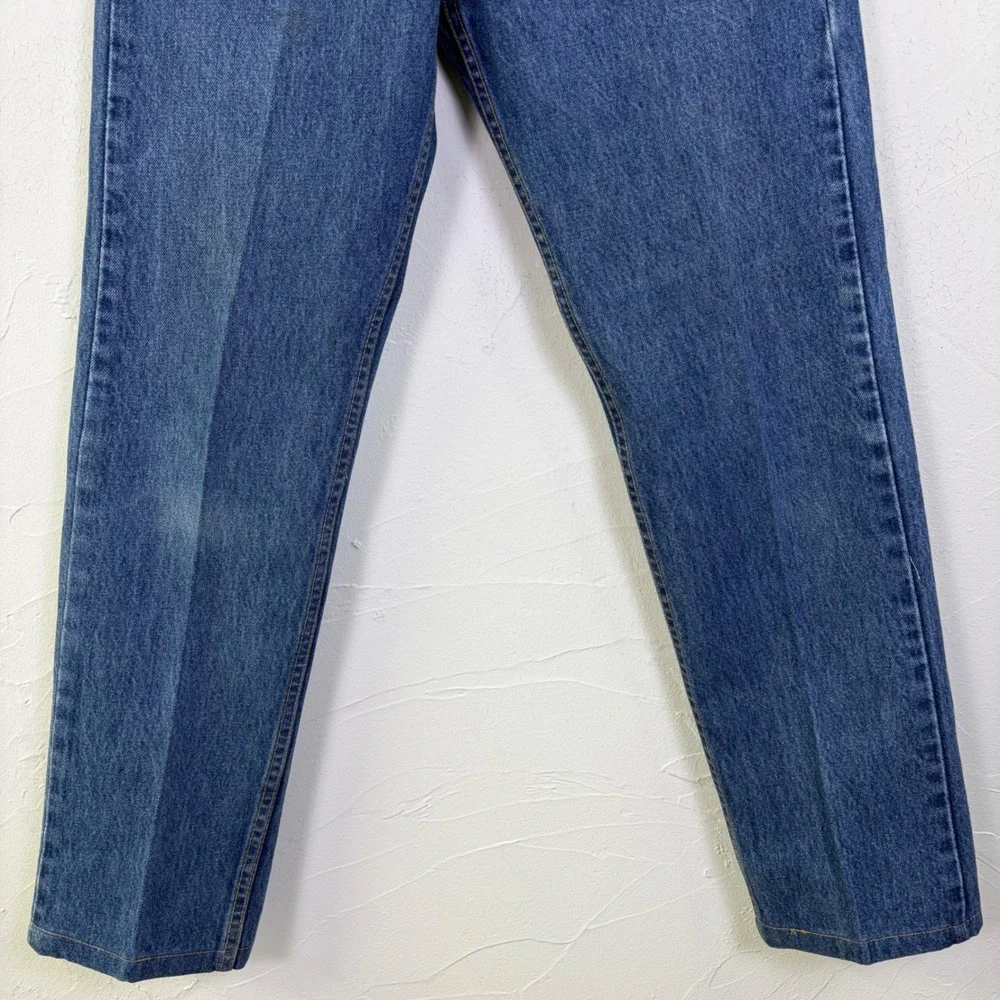 Vintage Levis 505 Orange Tab Jeans Mens Fits 29x28 Made In USA 90s Hemmed